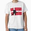 Hockey Denmark Silhouette Celebration by CanvasTee