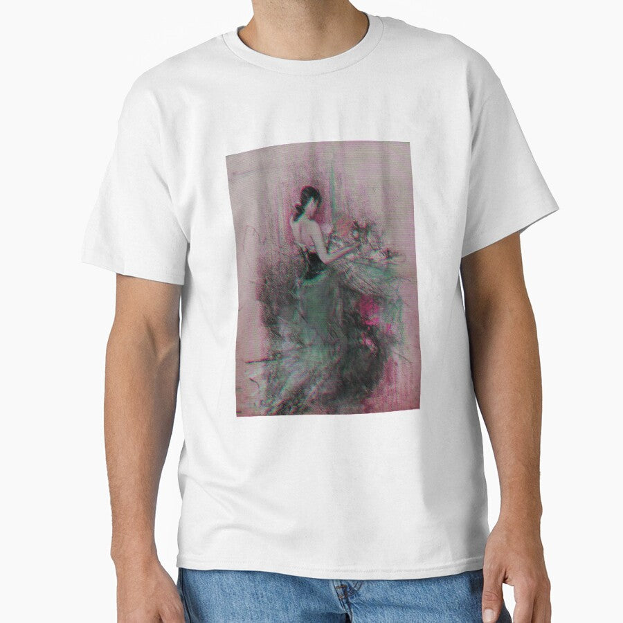 Glitchy Abstract Ethereal Girl by BioDigital-Jazz