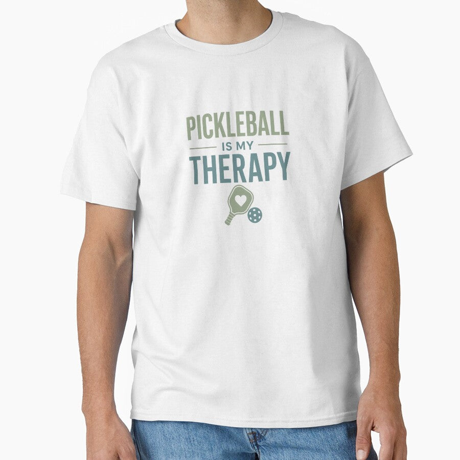 Pickleball Is My Therapy by EastEndTownie