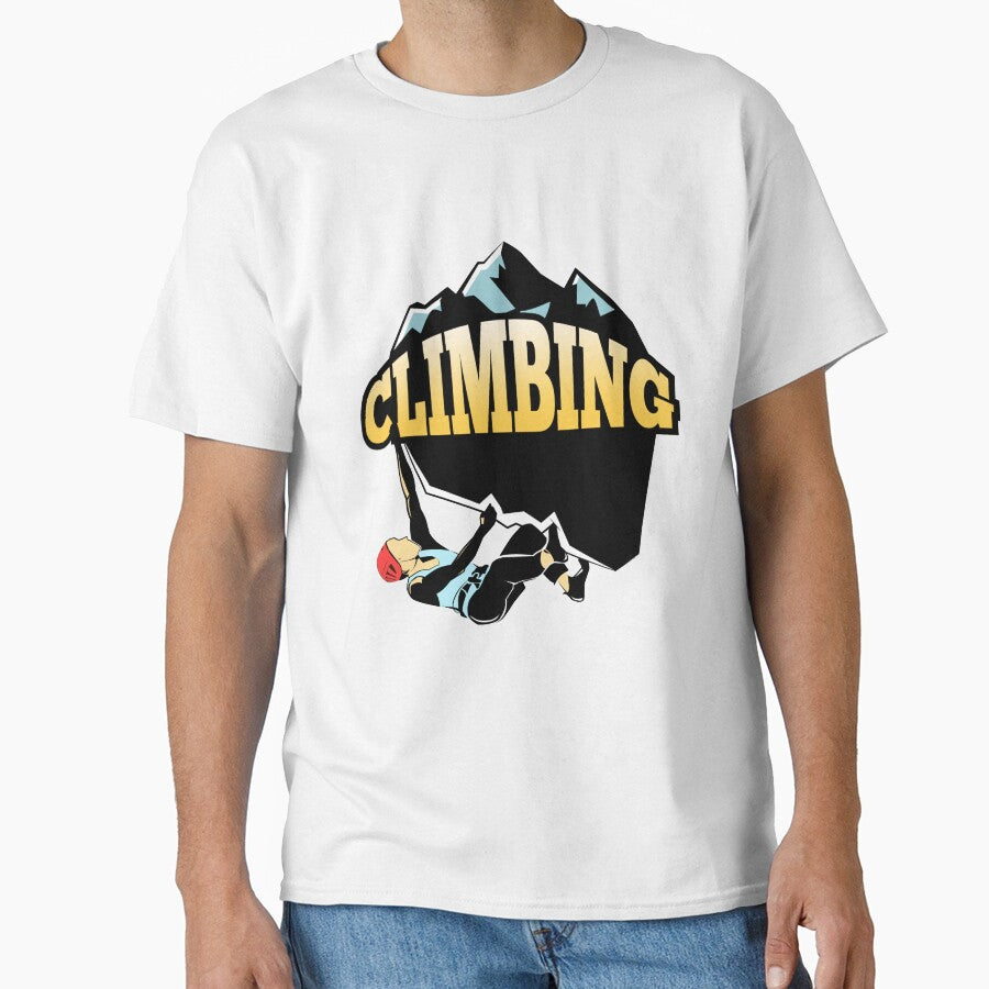 Climbing climber climbing bouldering boulder mountains by JonasDesign
