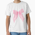 Gingham Pink Coquette Bow by EmeryJH