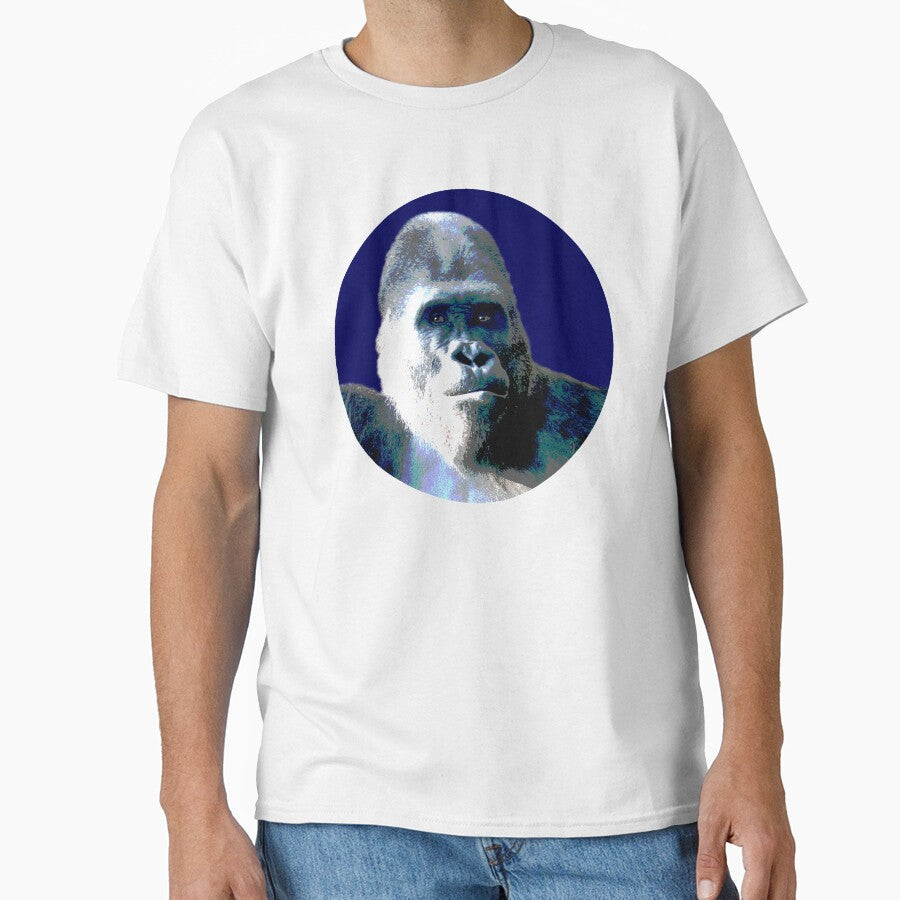 Silverback Gorilla Illustration by PetsIllustrated