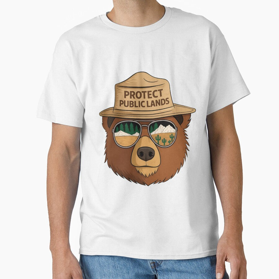 Protect our public lands - resist smokey the bear national parks nature adventures by SimsimahLaughs