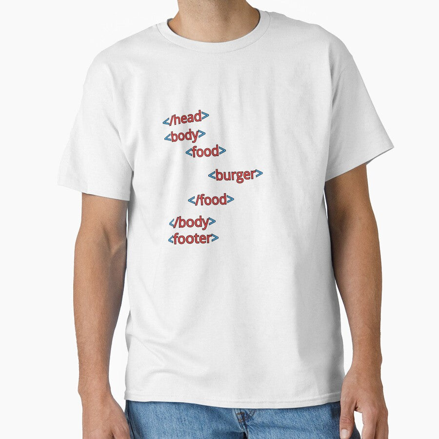 HTML Burger Meme – Retro Coding Humor by GEEK_out