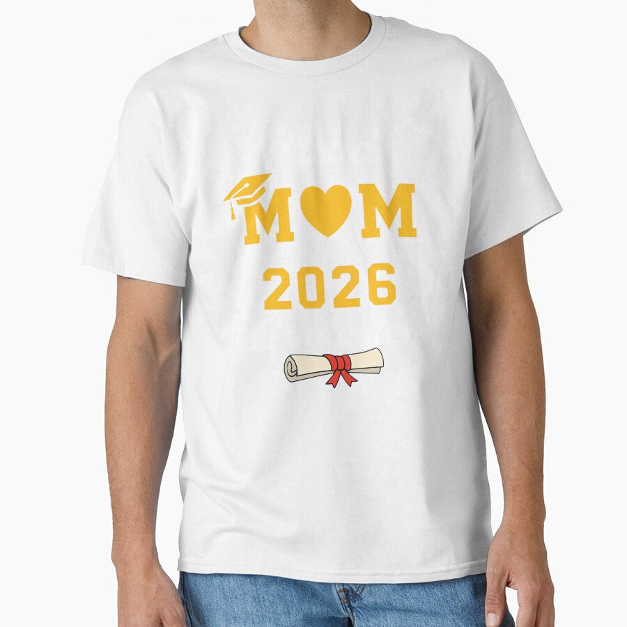 Proud Mom of A 2026 Graduate Class of 2026 Senior Graduation Family by clothesy7