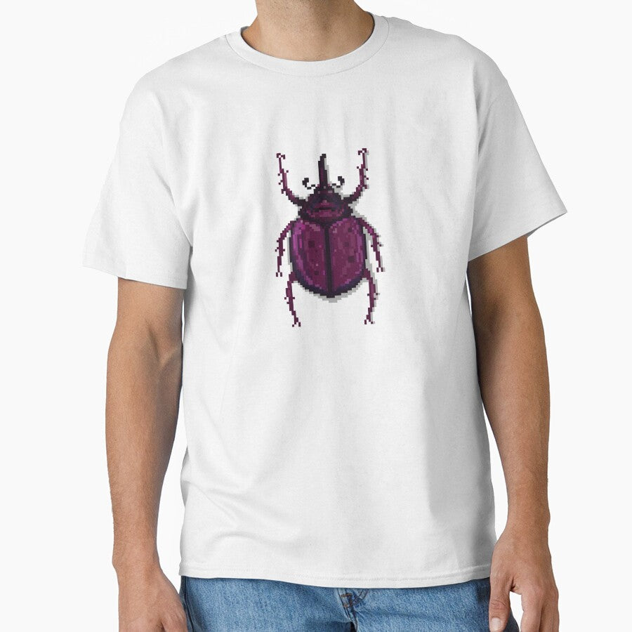 Pixel art beetle nº 53 by Kanistamps