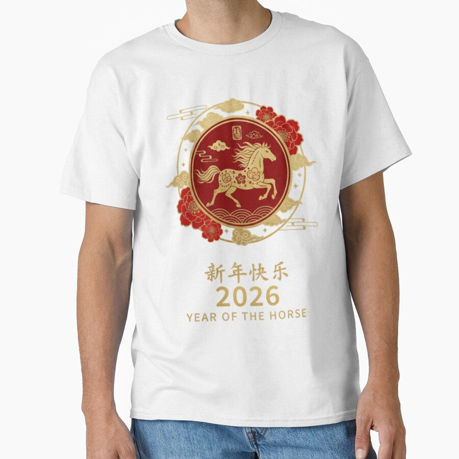 Year Of The Horse 2026 Chinese New Year Zodiac by BRANDOOA