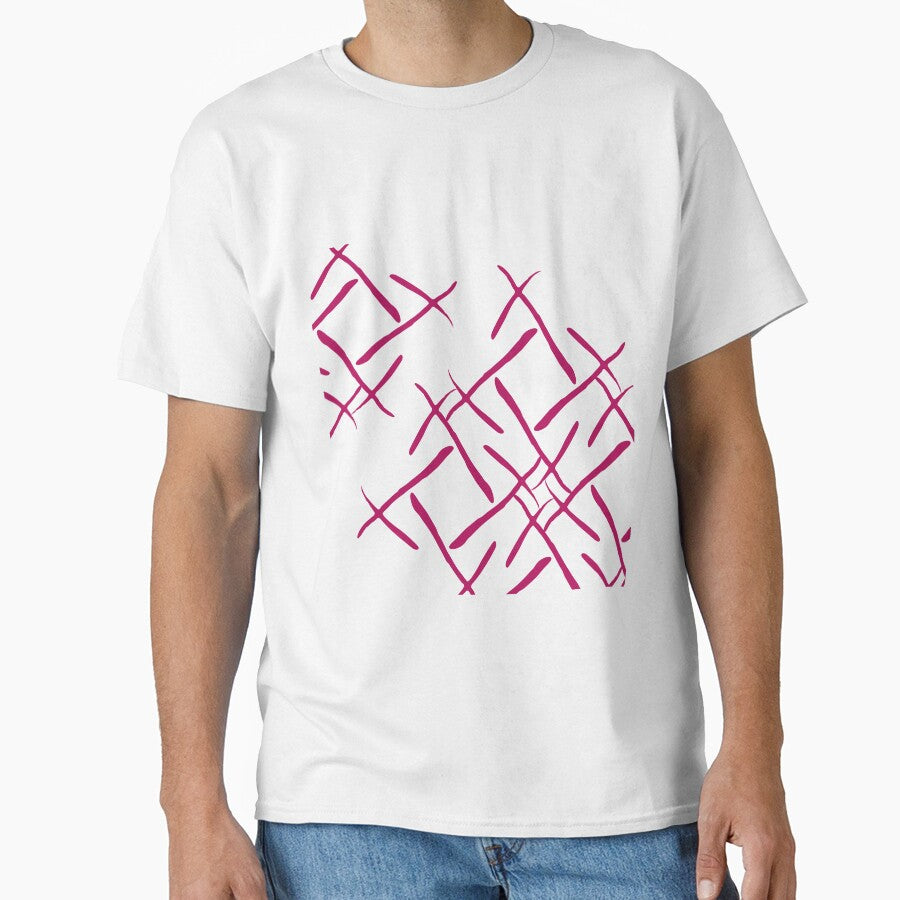 Pink cross marks by flamendes