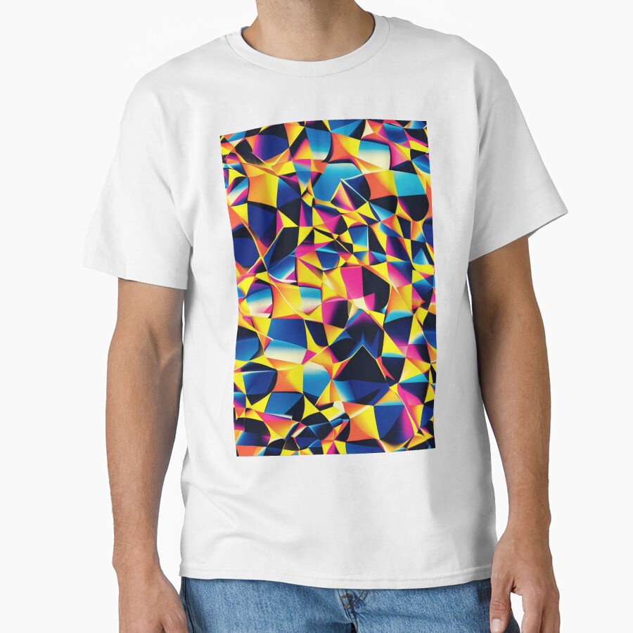Vibrant Fractured Neon Geometric Chaos by weirdfishes123