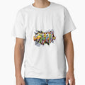 Urban Art Graffiti t-shirt design Classic by HARPREET-24