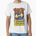 2026 Glow Up Fitness Tee by KAUKUDESIGNS