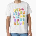 Overstimulated Moms Club Funny y2k Groovy Retro Neon by cvt01
