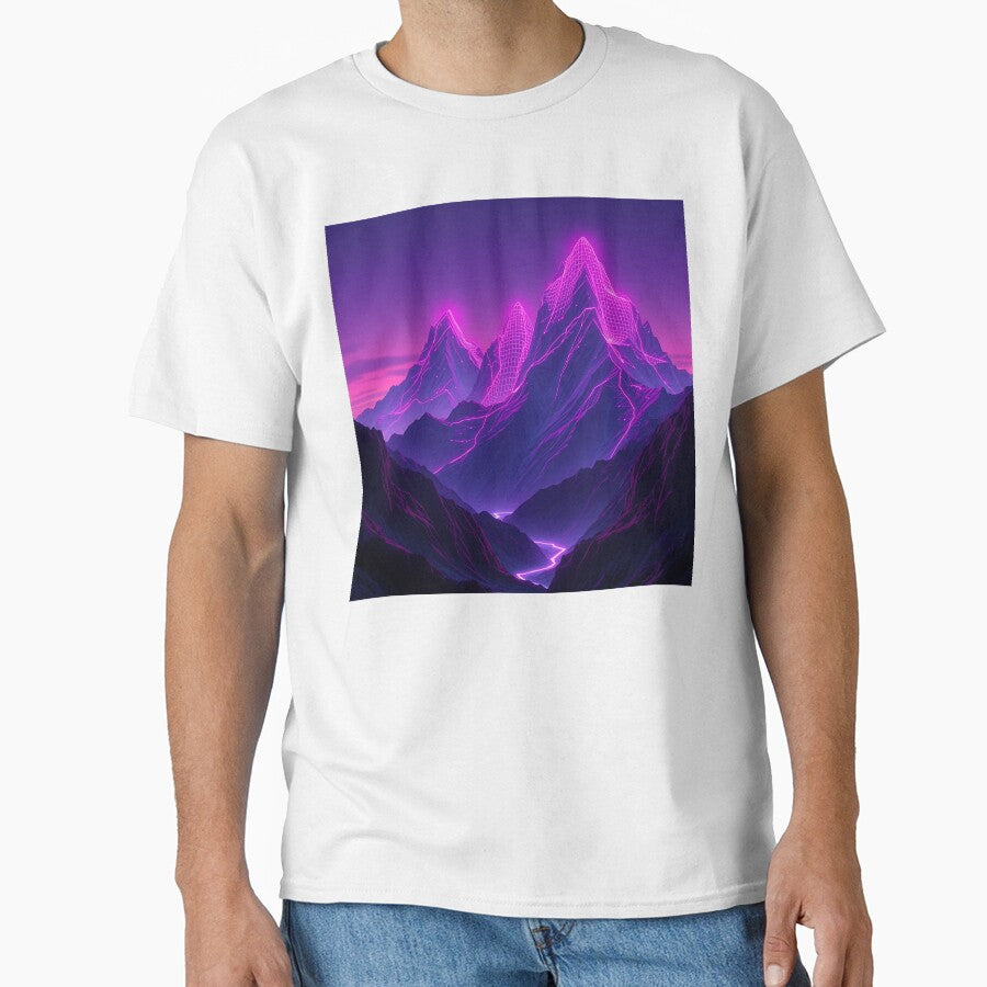 Neon Landscape by AlienButterfly