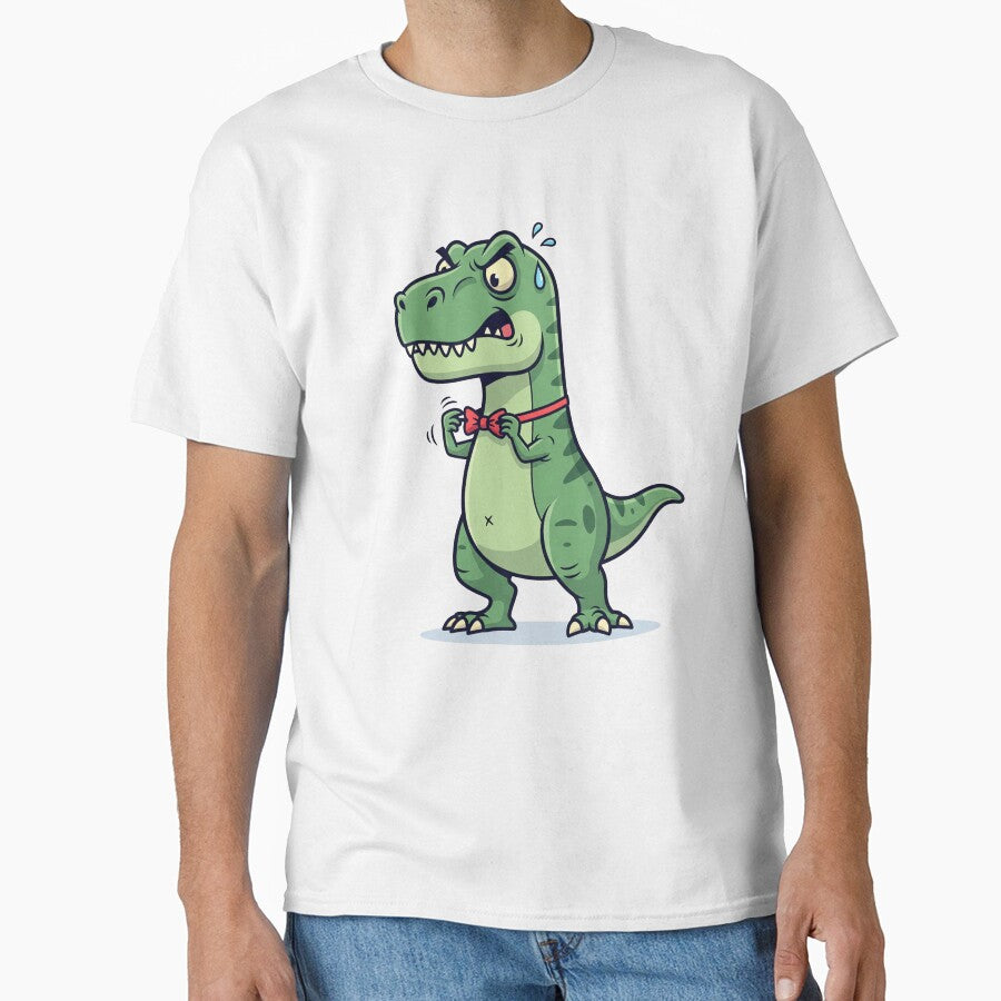 Funny Dinosaur T Rex Stickers Prehistoric Humor by Alchemy Apparel