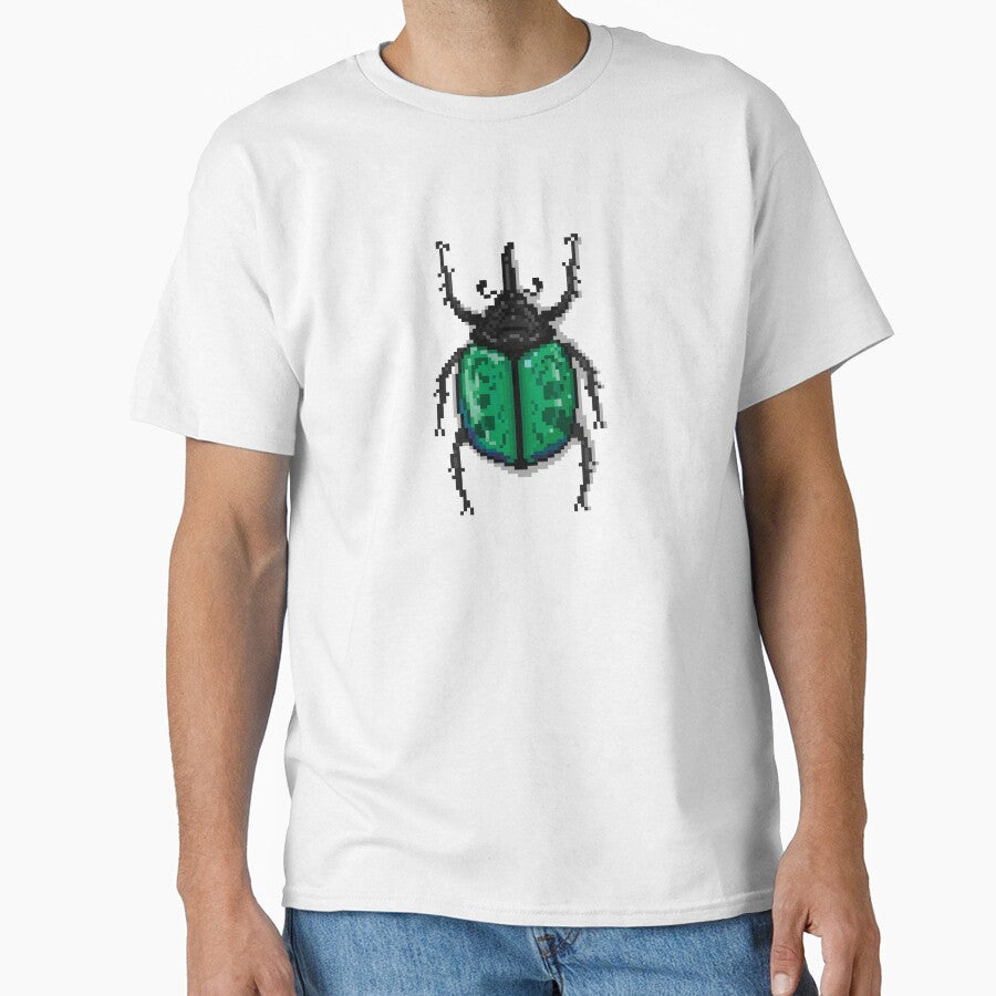 Pixel art beetle nº 58 by Kanistamps