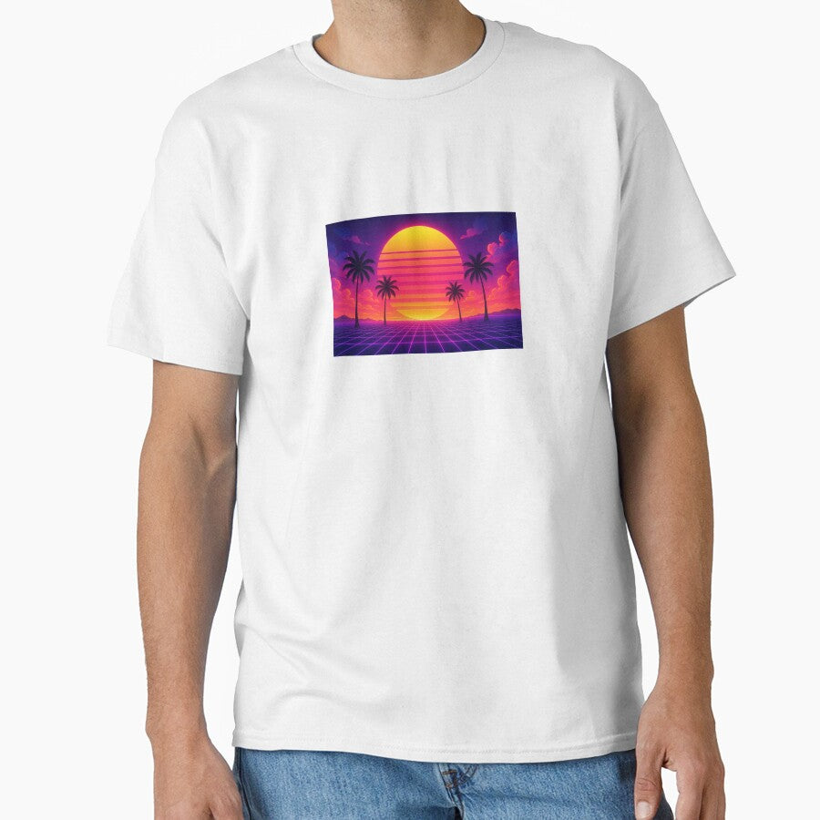 Retro Synthwave Sunset Aesthetic by StorrzySells