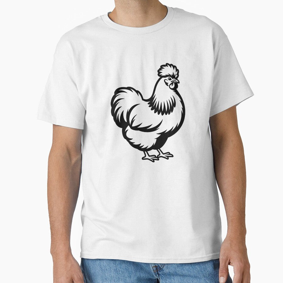 Silkie Chicken by theartfulaspie