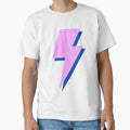 Preppy pink and blue lightning bolt by SUUSCK ★