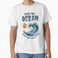 Activism-Inspired Ocean Conservation Illustration – Protect Marine Life & Save Our Seas by Colorful-Garden