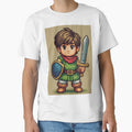 Brave Pixel Knight With Sword Of Light by Piotrek0001