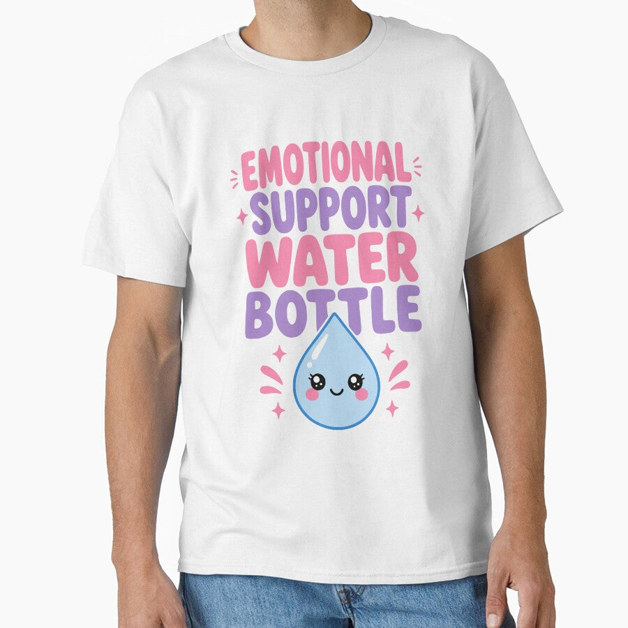 Emotional Support Water Bottle Funny Hydration Meme by JackCurtis1991