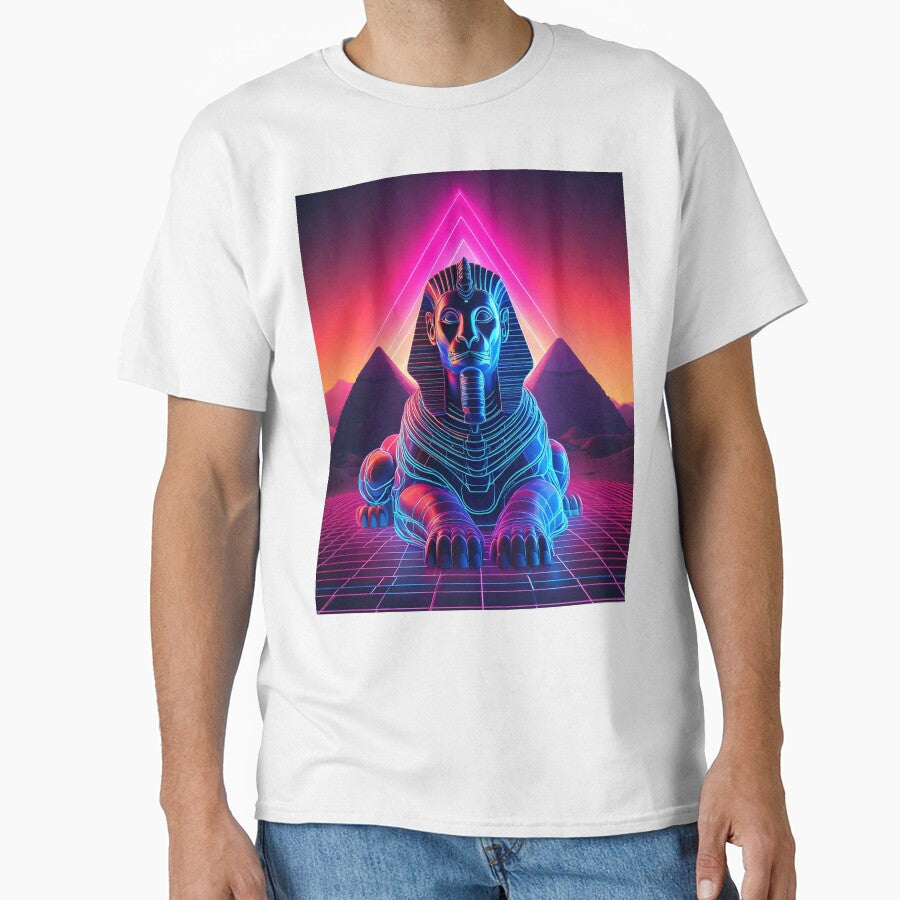 Vaporwave Sphinx by Unwind-Art-Work