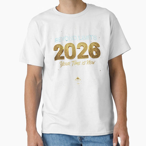2026 Beyond Limits - Motivational Gold & Neon Design by JanRizz