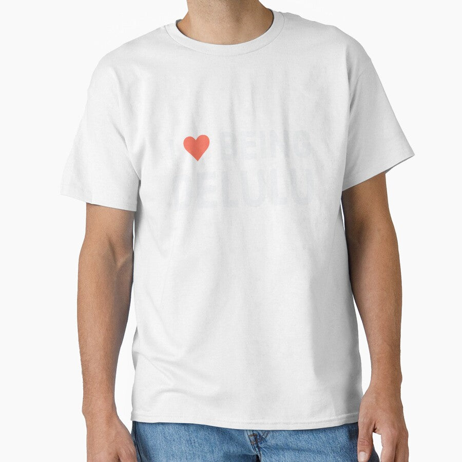 I heart being delulu,I love being delulu by vyascreations