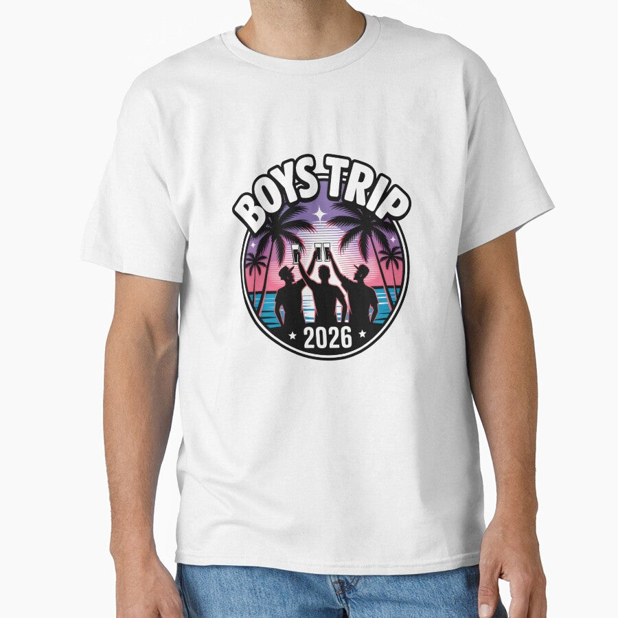 Summer Vacation Boys Trip 2026 Travel Adventure by SplashTastic