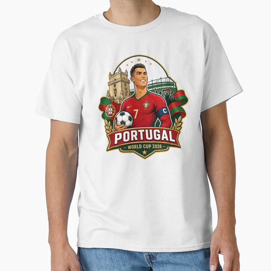 Portuguese Number 7 Football CrestPortuguese Number 7 Football Crest by Retro Arabica