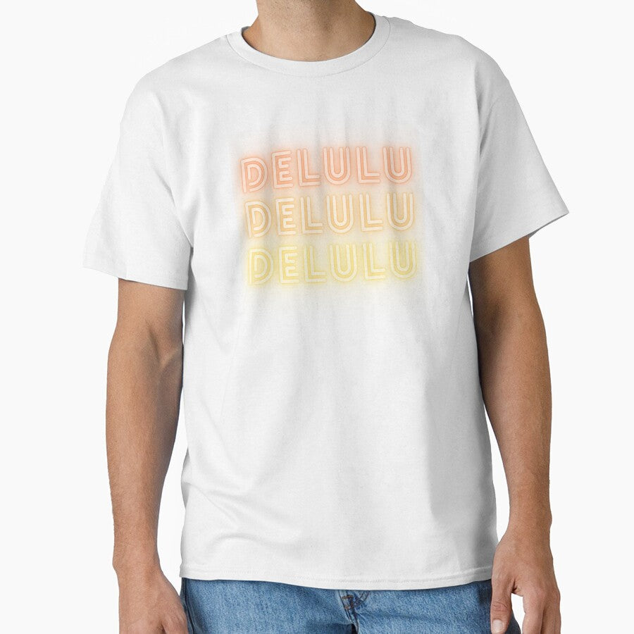 DELULU NEON LIGHTS YELLOW ORANGE by zvizdetss