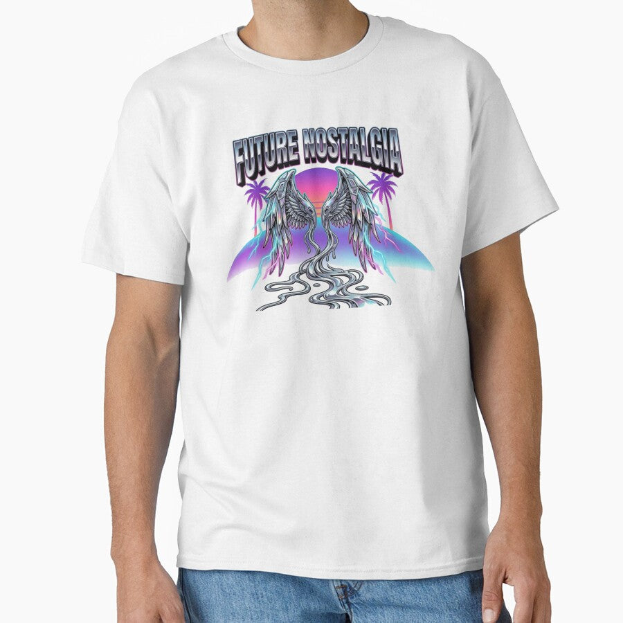 Cyber Angel Wings Streetwear Graphic – "FUTURE NOSTALGIA" by YourWearPulse
