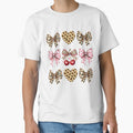 Heart Cherry Leopard Coquette Valentines for Women, Girls by thebest-2studio