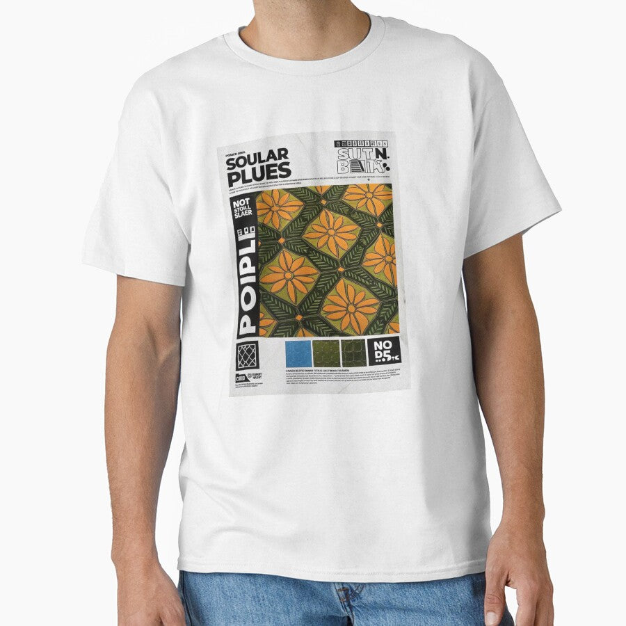 SOULAR PLUES: Floral Pattern Solarpunk Aesthetic by Raw-Ink