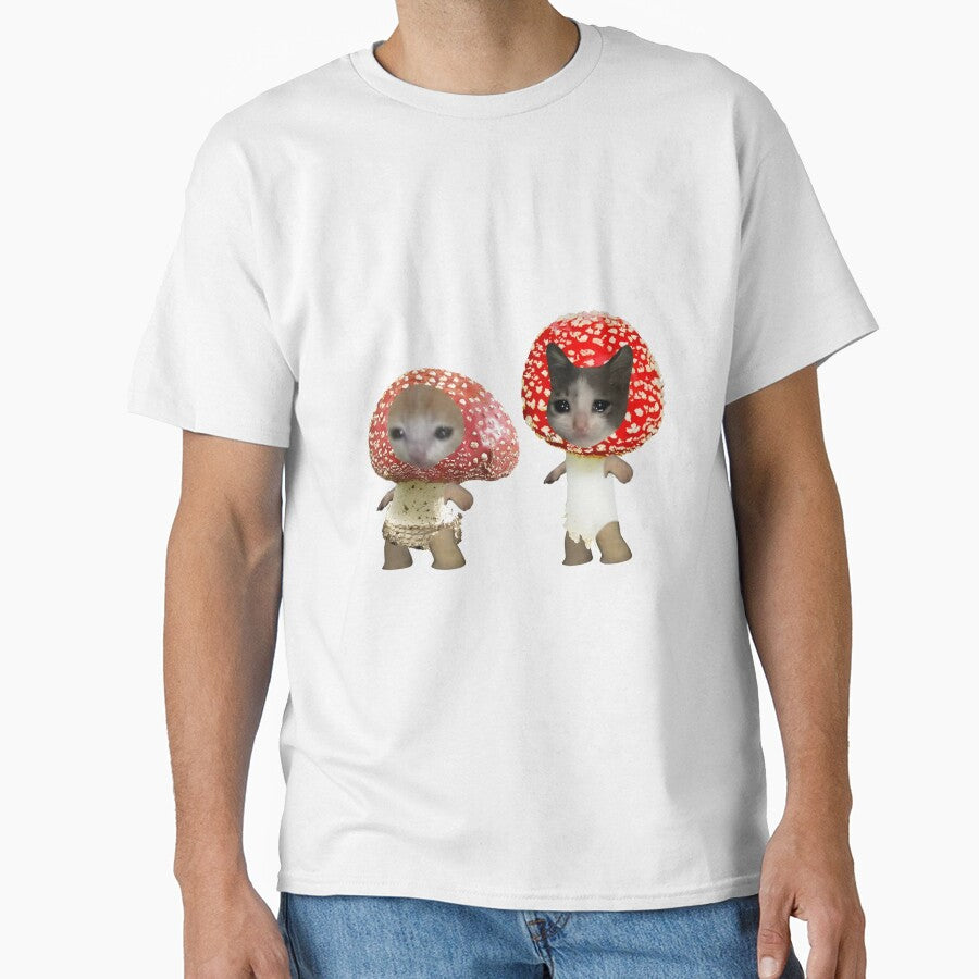 Sad mushroom cats by Pandora's  Box