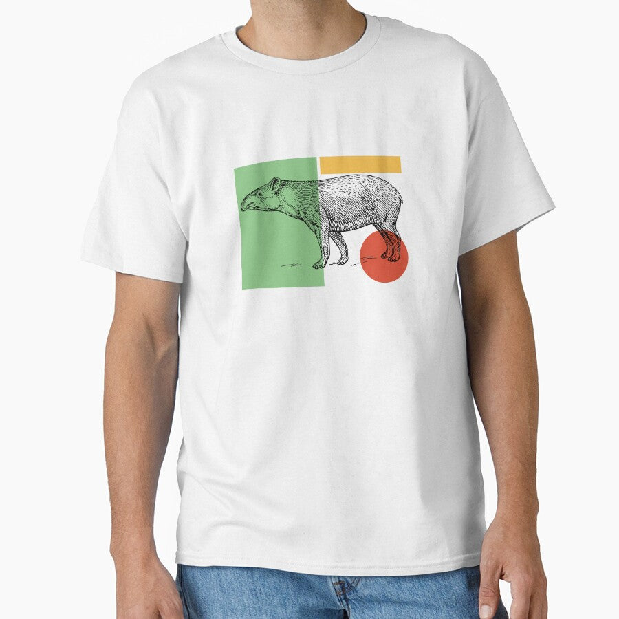 Minimalist Tapir Design by kiradreamshop