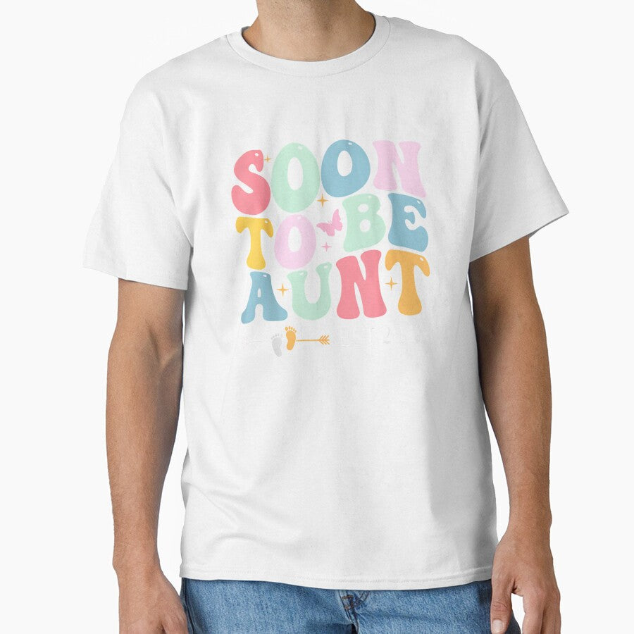 Funny Aunt 2026 Promoted to Auntie Soon to Be Aunt Est 2026 by Goleon12