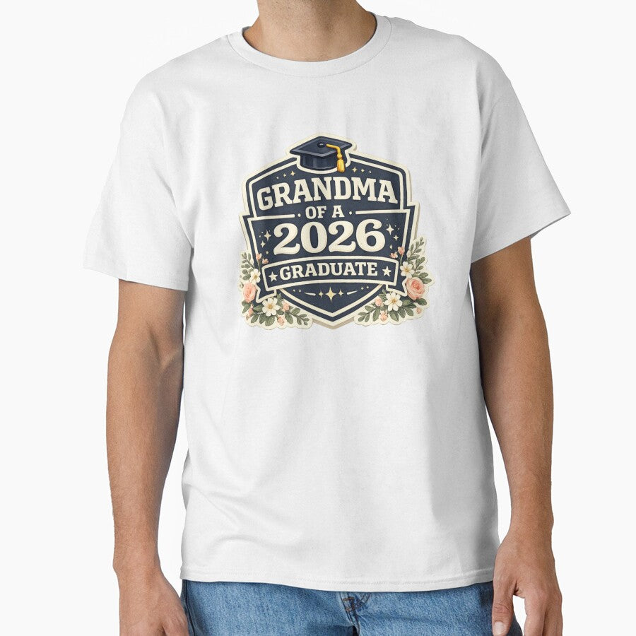 Grandma of a 2026 Graduate – Proud Senior Year by PunchDrop