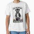 Hold On Partner I'm Overstimulated Cowboy Raccoon tarot by MTRBSK11