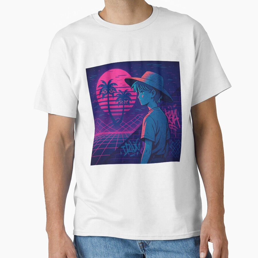 Retro Vaporwave Anime by FestusArt