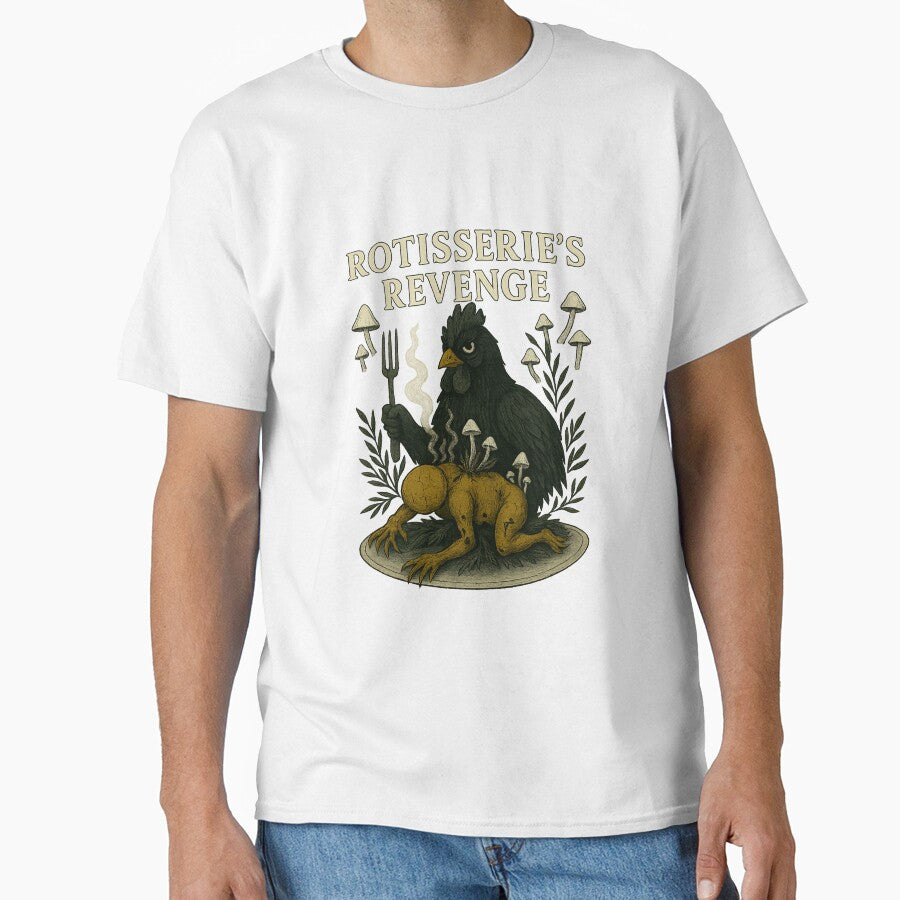 Rotisserie's Revenge – Gothic Chicken Cult Design by Altered Array, LLC