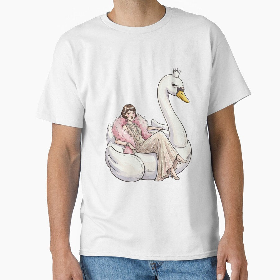 Vintage Coquette: The Unamused Swan by bapupa