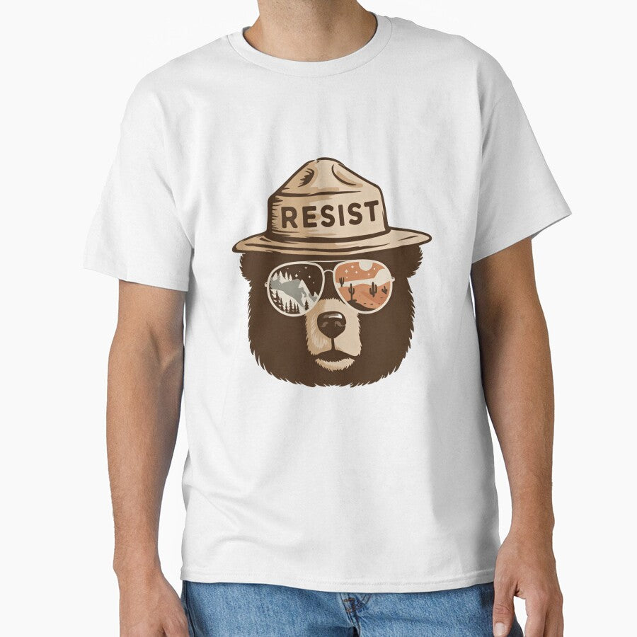 Bear Resist Protect Our National Parks - Save the environment public lands mountain call by HumansStuck12