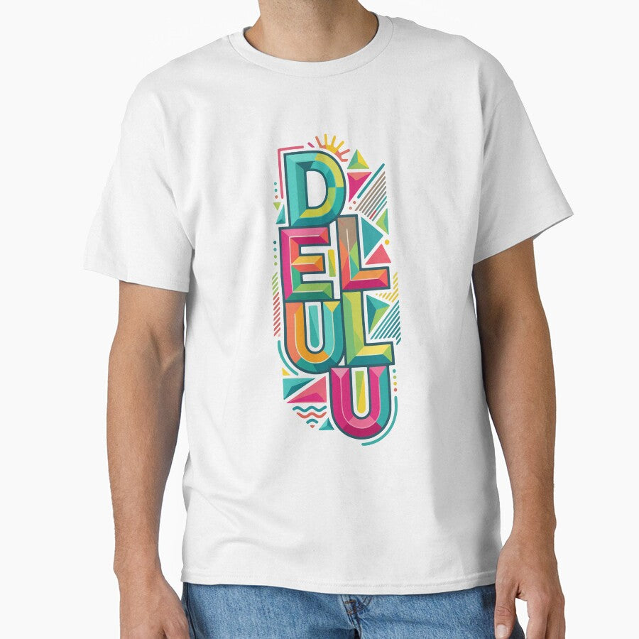 Delulu — Vibrant Geometric Typography by 89BLACK