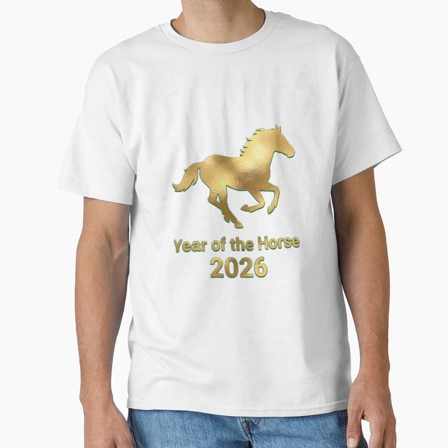 Golden Year of the Horse 2026 - Chinese Zodiac Lunar New Year by platooz