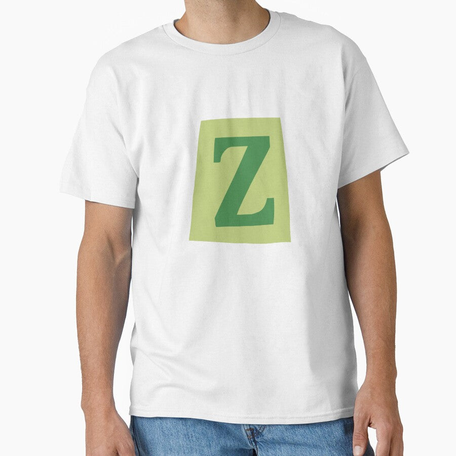 Letter Z - Colorful Cutout Paper Collage Alphabet Initial by uncoXab