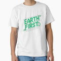 Earth First – Eco Activism Graphic, Sustainable Future Environmental Design by maseno