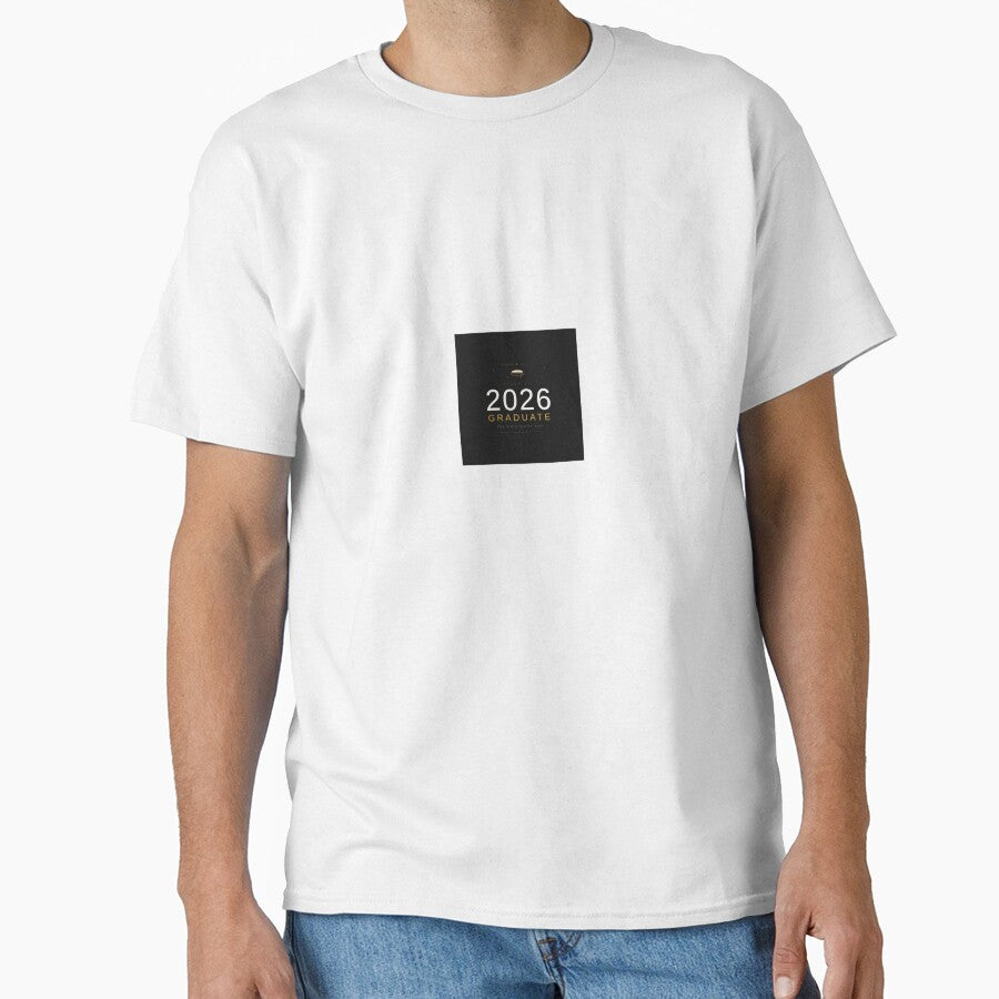 Class of 2026 Graduate T-Shirt — Graduation Group Tee — Bold Celebration Shirt by LagomStudio