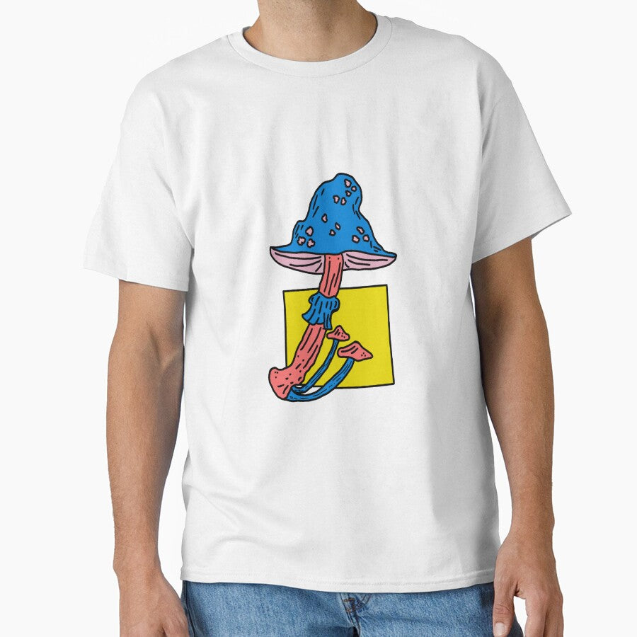 Blue and Pink Mushroom Trio by ScaredCryptid