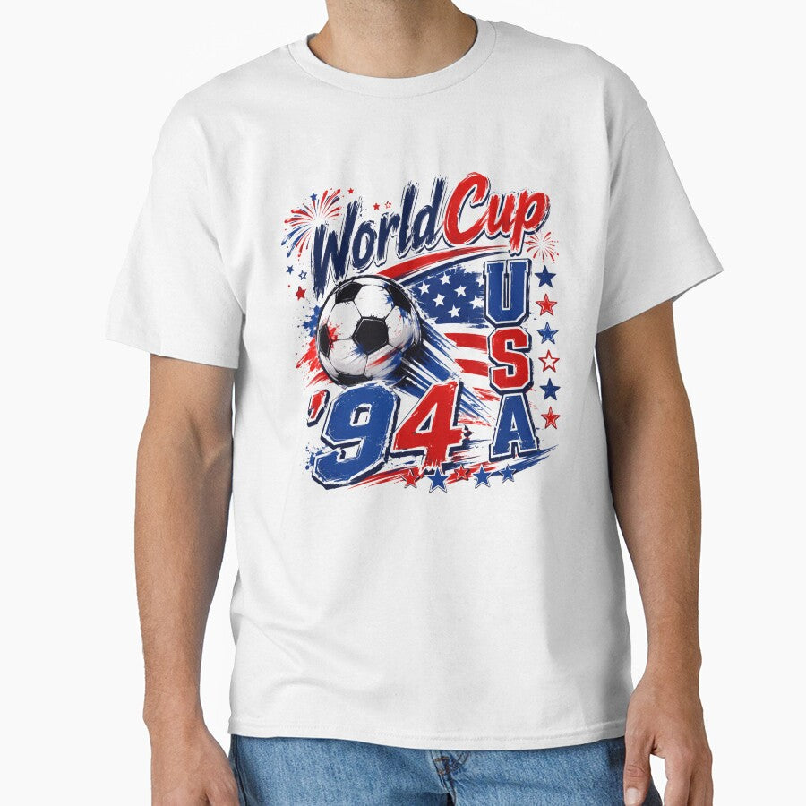 World Cup USA '94 Soccer Fan American Supporter Football by HumansStuck12